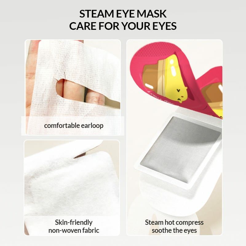 BIOAQUA Masker Mata Steam Eye Mask  (Isi 1 pcs)