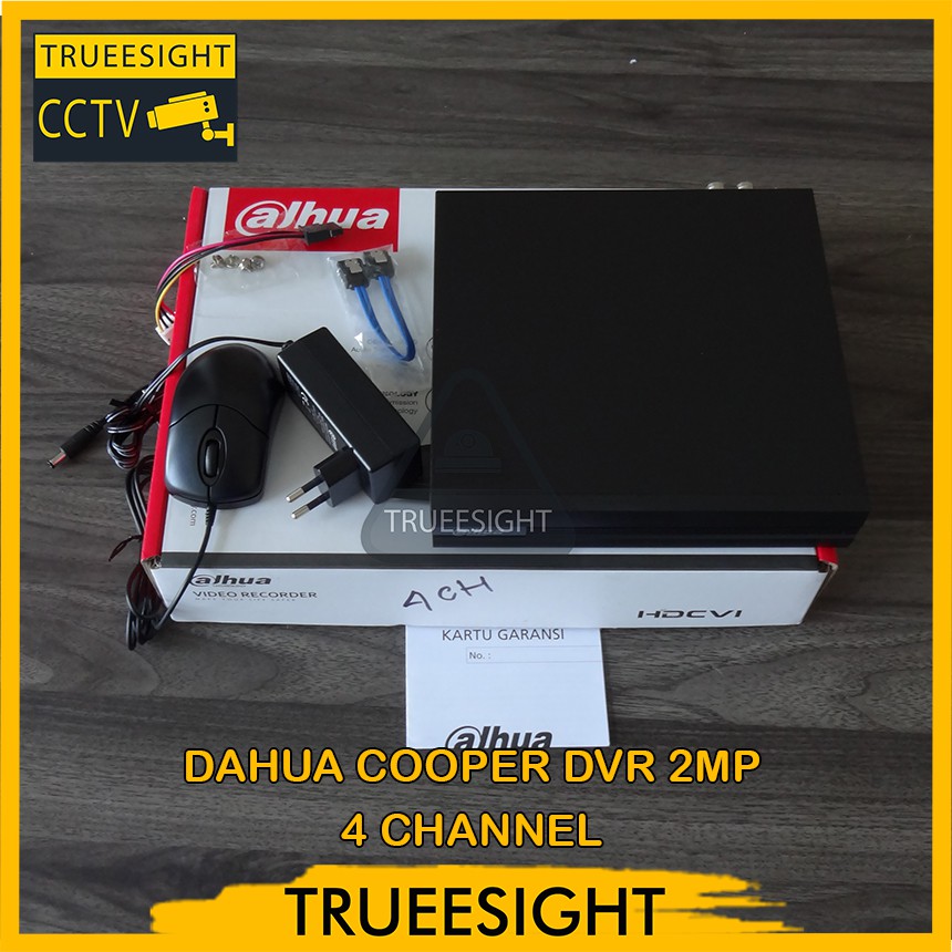 DVR Dahua Cooper 4ch 2MP DH-XVR1B04-I - BONUS HDMI &amp; LAN