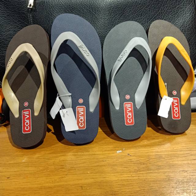 New sendal jepit carvil