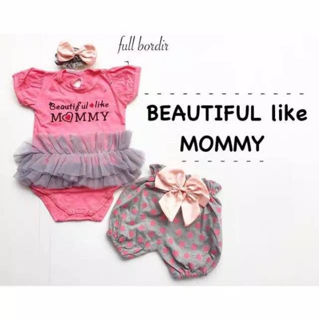  Baju  setelan jumper celana bloomers bandana lucu  fashion 