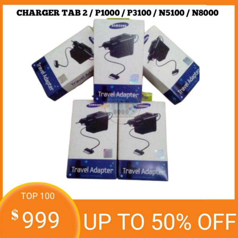 Charger Samsung Tab 2 / P1000 / P3200 / P3100 / N5100 / N8000 Original
