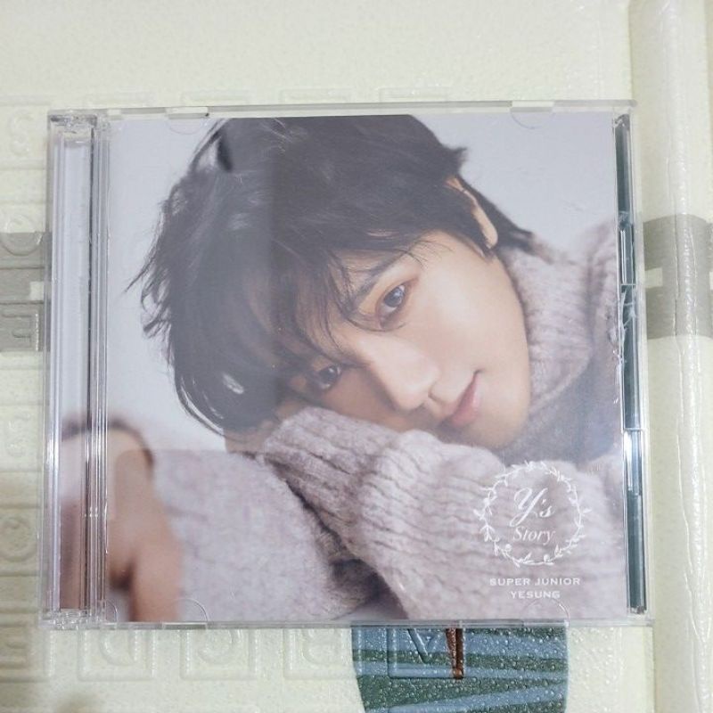 SUPER JUNIOR YESUNG ALBUM ONLY STORY CD+DVD JAPAN OFFICIAL
