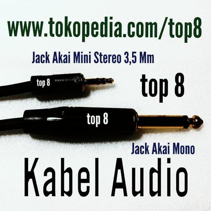 Best Seller Kabel Audio - Jack Akai Mini Stereo 3,5 Mm To Jack Akai Mono - 2,5 Mtr