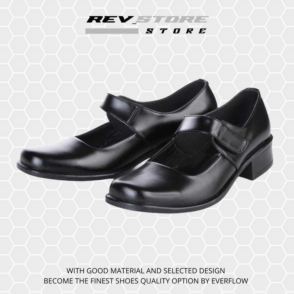 EVERFLOW - Sepatu Paskibra Wanita CHARLA - Sepatu Kerja Wanita Hak 4cM