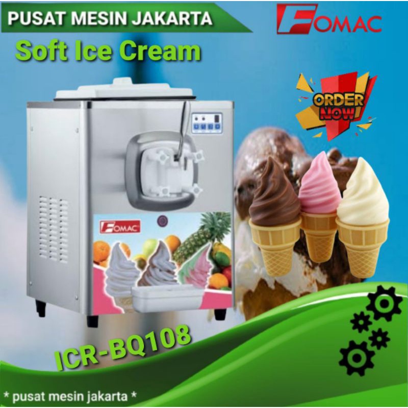 ICR-BQ108 SOFT ICE CREAM MESIN PEMBUAT ES KRIM FOMAC