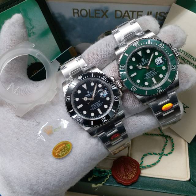 Jam Tangan Pria Rolex Submarine Swiss Clone Automatic