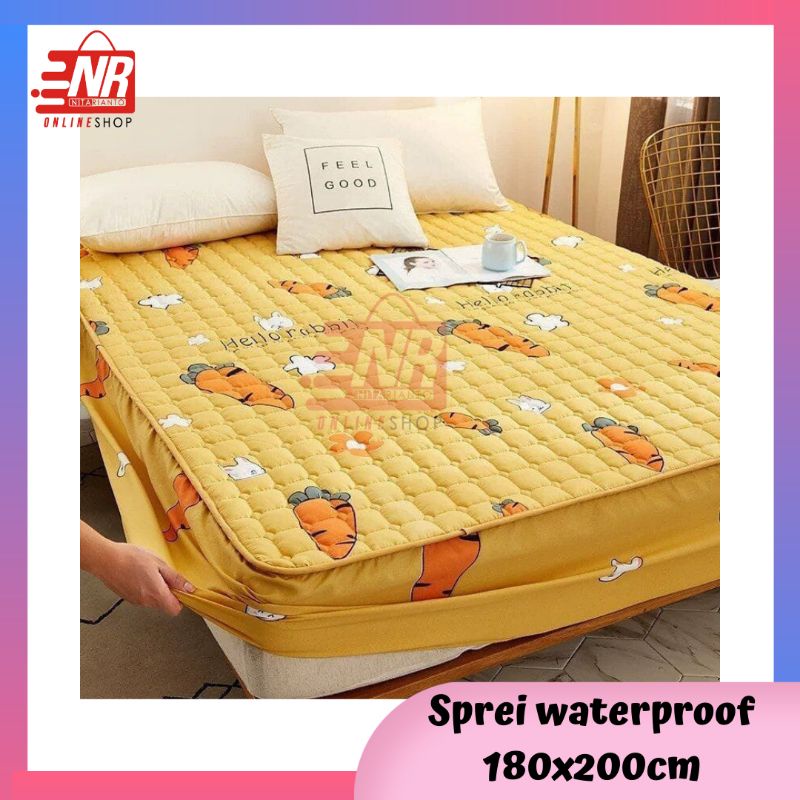 Sprei Waterproof / Sprei Waterproof Uk180x200cm / Sprei Waterproof Import / Sprei Anti Ompol / Sprei anti air ukuran 180x200CM