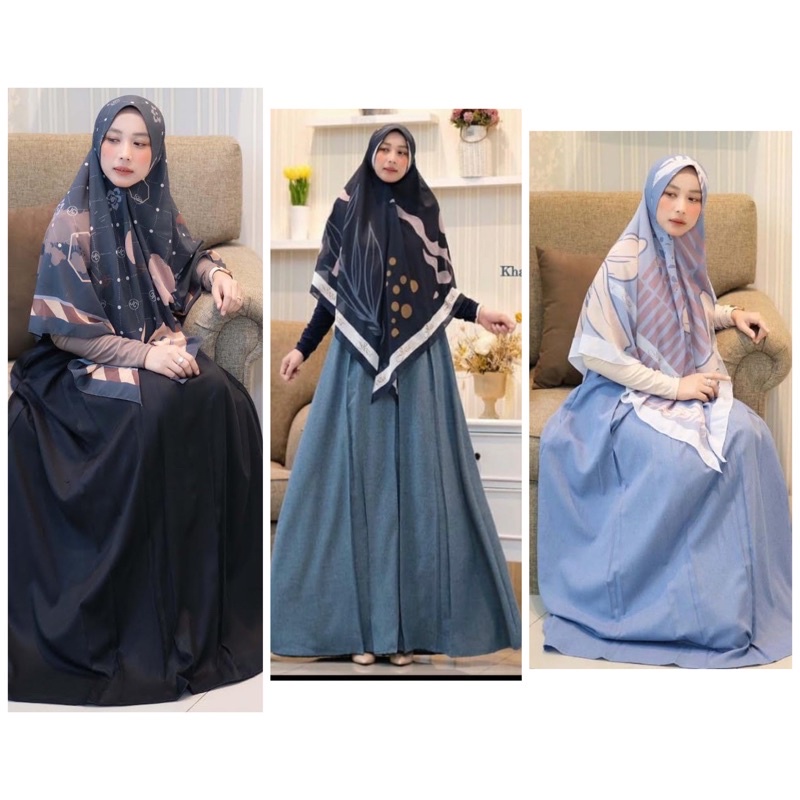 joza set khazzanah Series khimar printing ready