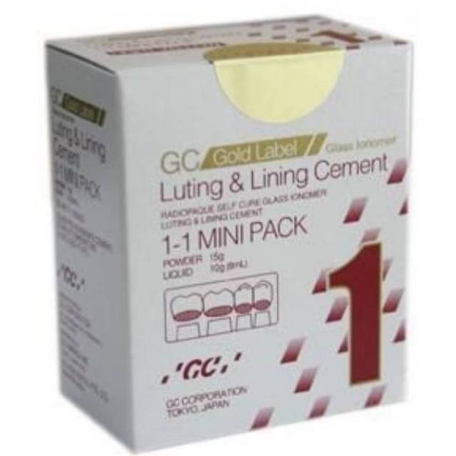 GC fuji 1 Luting & Lining cement