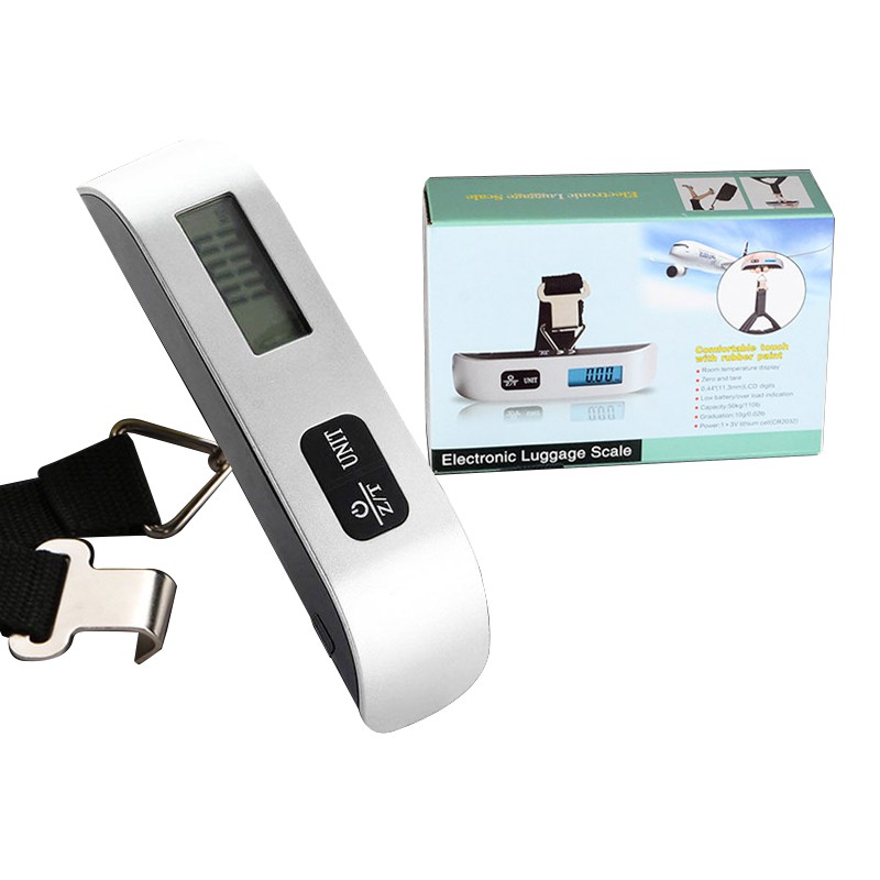 

Ecentio Timbangan mini tangan untuk menimbang koper Scale