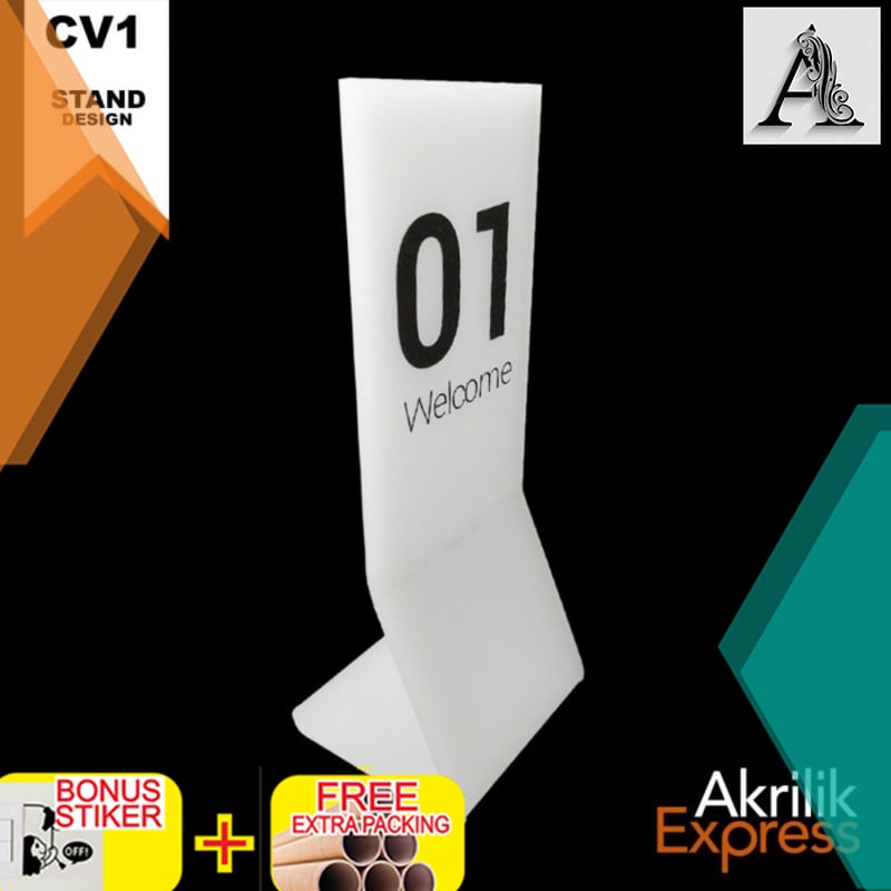 

Terlaris Termurah / Nomor Meja Akrilik CV001