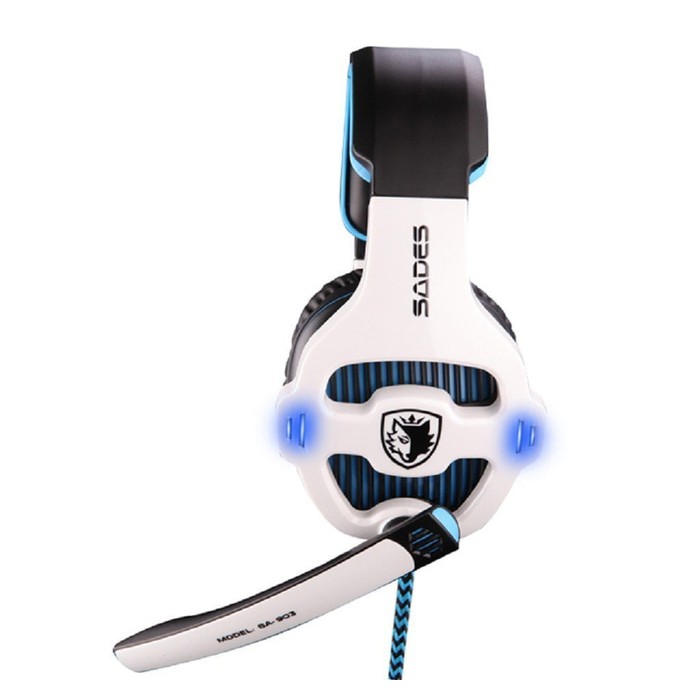Dijual Sades 903  SA 903   SA903   Headset Gaming 7 1 ORIGINAL   lampu Berkualitas