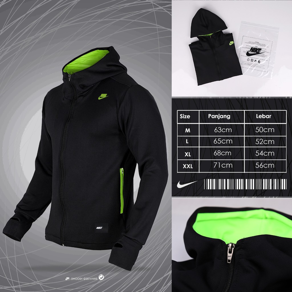 jaket training nike