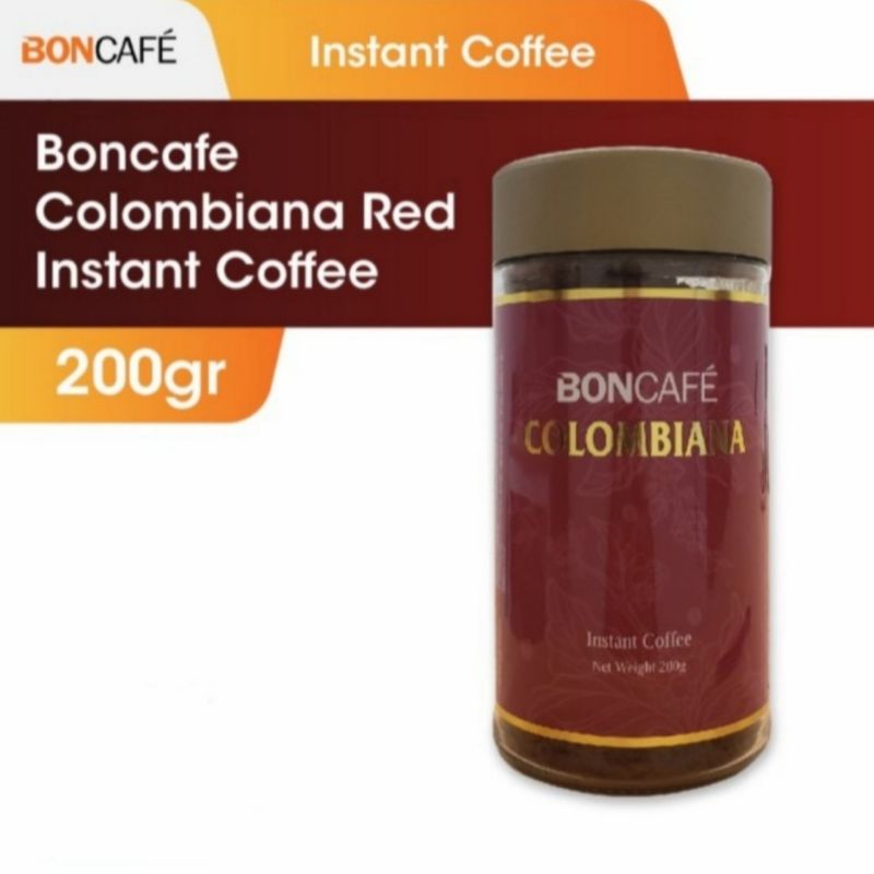 

BONCAFE COLOMBIANA 200 GR | COFFEE | INSTANT | BUBUK