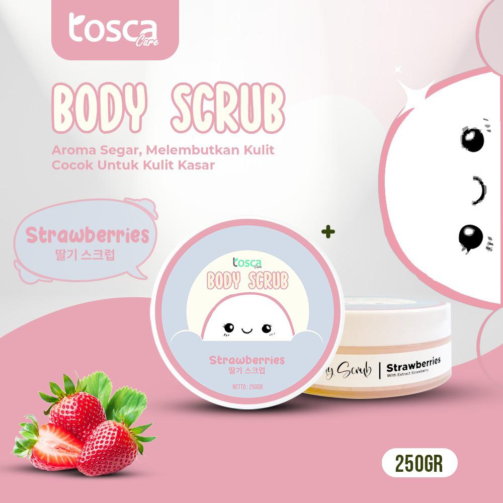 Body Scrub Tosca Lulur Badan Melembabkan dan Menghaluskan Kulit