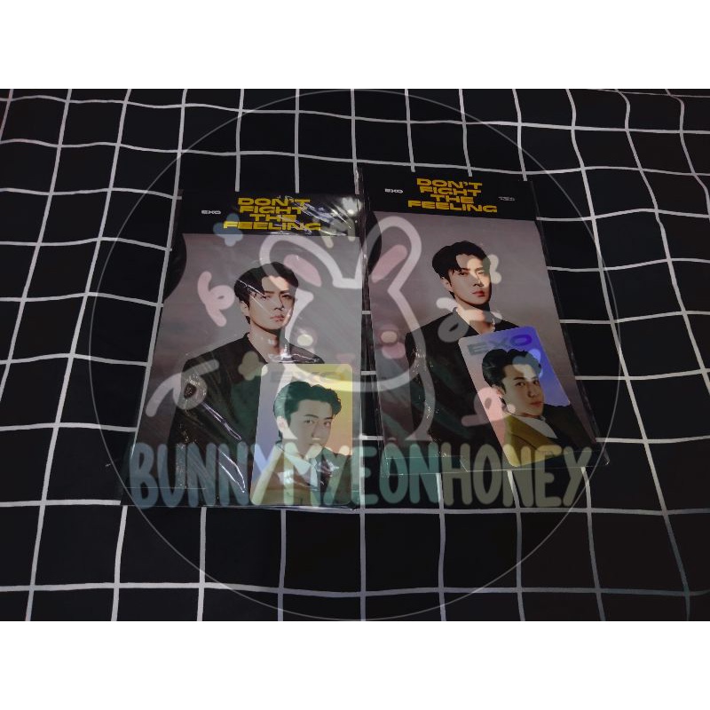 READY STOK HOLOGRAM PHOTOCARD SET SEHUN EXO DFTF