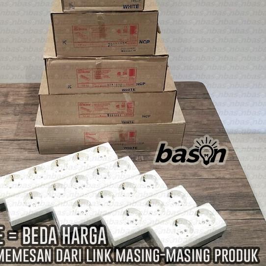 BROCO 15330 NCP 16A 250V SNI - Stop Kontak 3 Lubang tanpa kabel