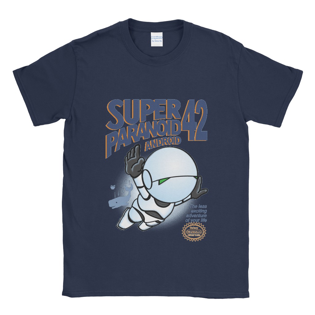 Baju Kaos Tshirt Super Paranoid Android 42