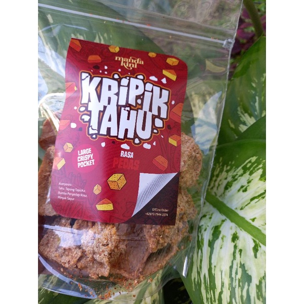 

Keripik Tahu Mandakini Rasa Pedas 75 gram