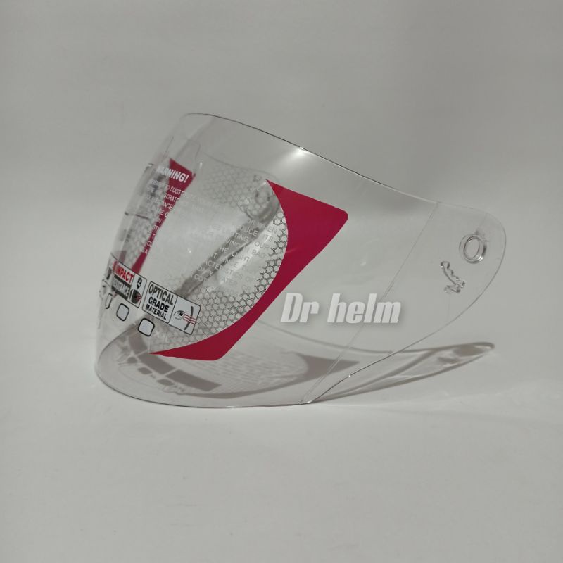 VISOR HELM KYT DJ MARU KYT GALAXY SLIDE KYT KYT DJ MAXI INK CENTRO PUTIH ORIGINAL