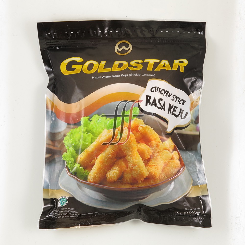 [SURABAYA] Goldstar Chicken Nugget Stick Cheese 500gr FFS Frozen Food Sidoarjo