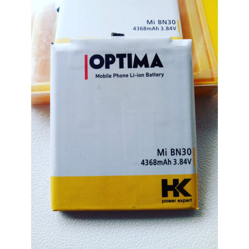 Baterai HK Optima Mi BN-30 / Redmi 4A Double Power