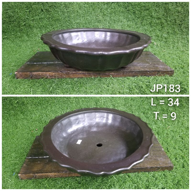pot keramik mawar JP183