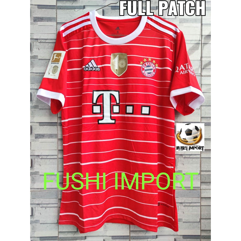 Jersey Baju Bola Munchen Home 2022 2023 Grade Ori