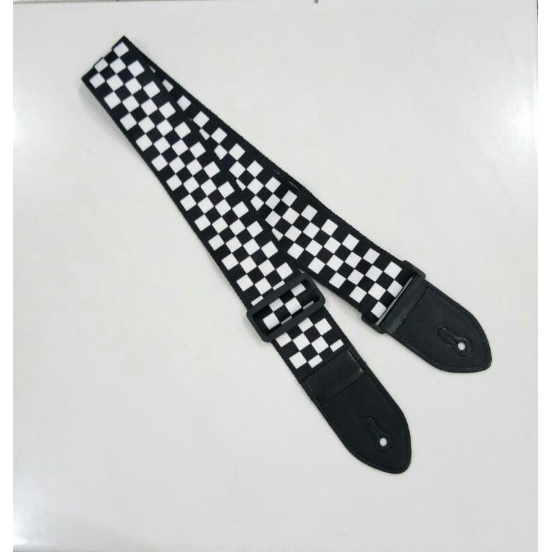 Strap gitar motif sabuk gitar strap bass motif warna warni GS06