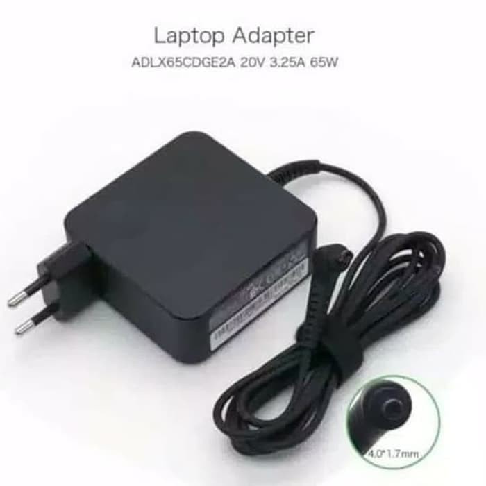 Adaptor ChargerLaptop lenovo ideapad 20V 3.25A DC 4.0x1.7 ori