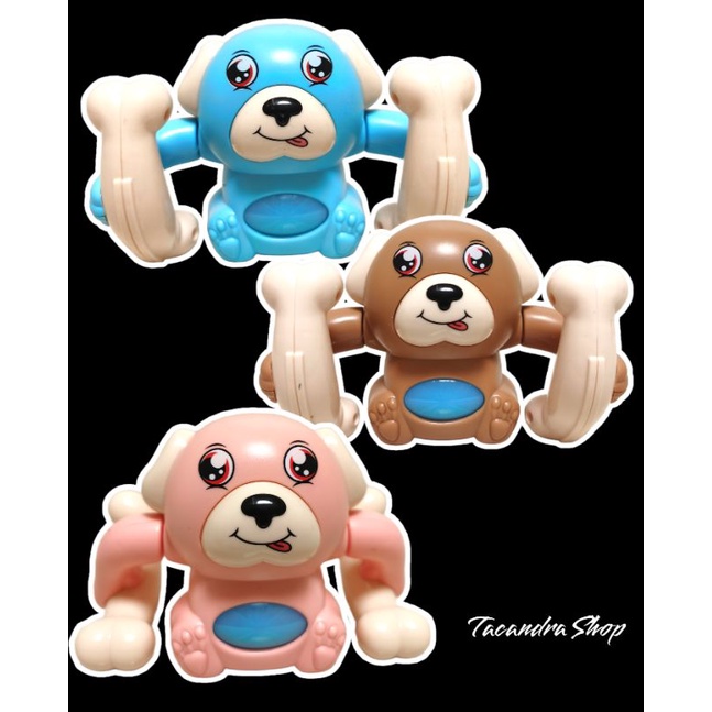 Mainan Anak Anjing Crazy / Mainan Anak Anjing Jungkir Balik / Mainan anak Murah / Mainan anak anjing