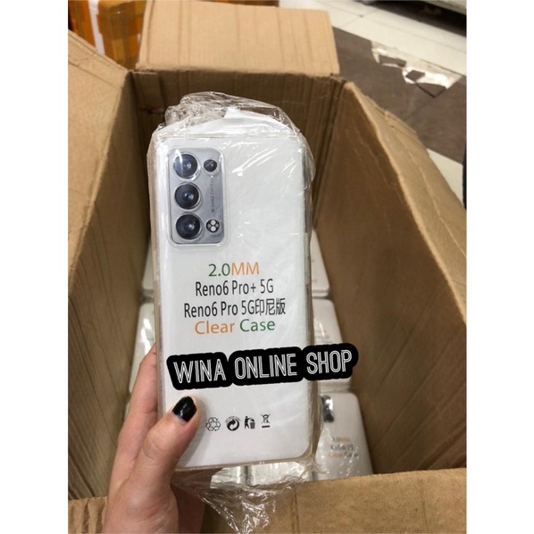Silicone Bening oppo reno 6pro 5G clear case reno 6pro+