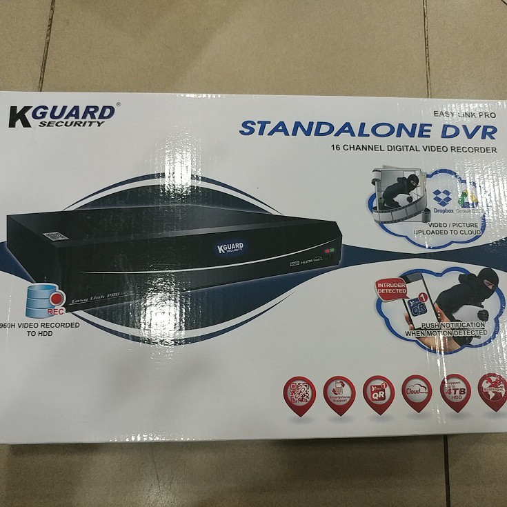 KGUARD Security EL1622 16 Channel DVR