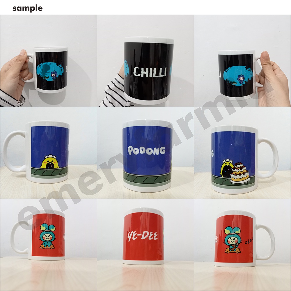 Mug Cangkir TRUZ karakter