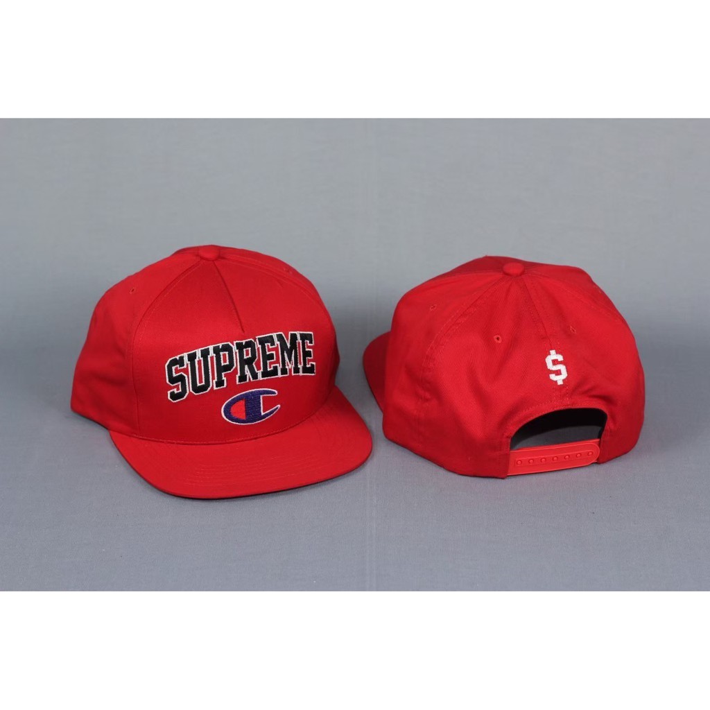TOPI CAPS STRAPBACK SUPREME X CHAMPION MONEY TIME HIGH PREMIUM QUALITY