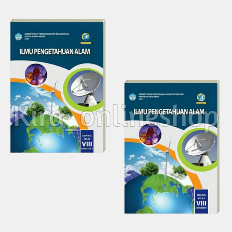 BUKU PAKET KELAS 8 SMP MTs IPA ILMU PENGETAHUAN ALAM SEMESTER 1 & 2 KURIKULUM 2013 REVISI 2017