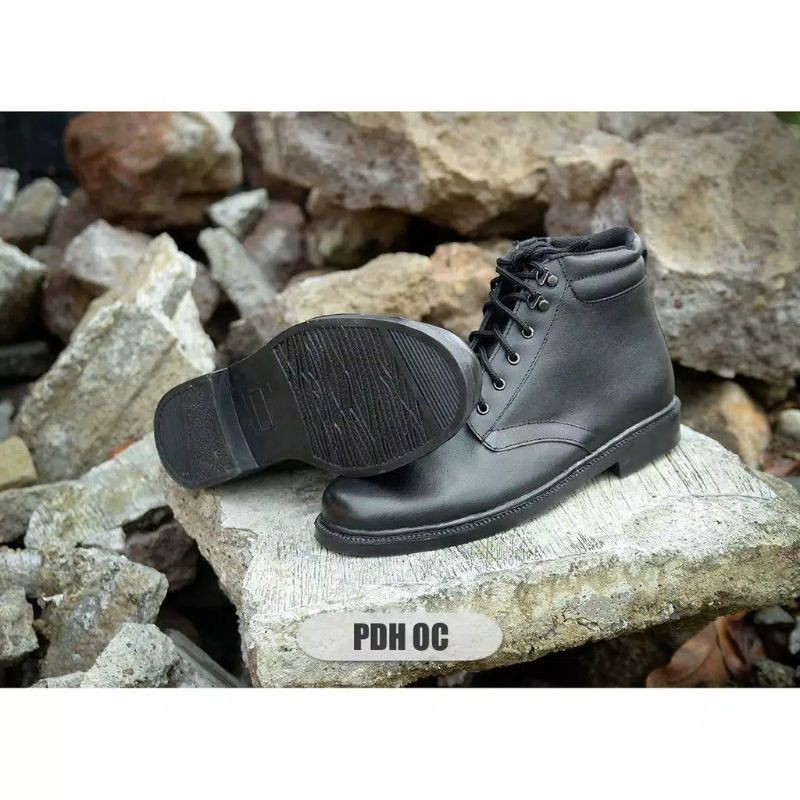 SEPATU KULIT PRIA ODON CIBADUYUT SEPATU SECURITY SEPATU PRIA SEPATU SAFETY SEPATU PDL SEPATU SATPAM