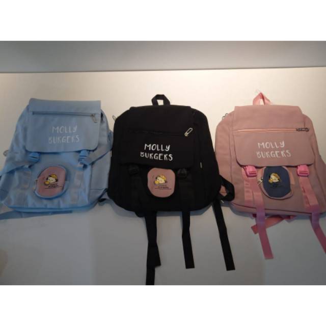 Naughty Tas Punggung Ransel Anak Cewek Perempuan