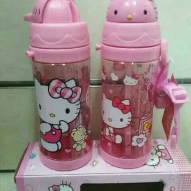 BOTOL MINUM KARAKTER PLUS SEDOTAN