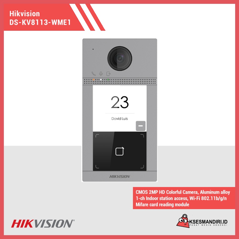 INDOOR STATION HIKVISION DS-KV8113-WME1