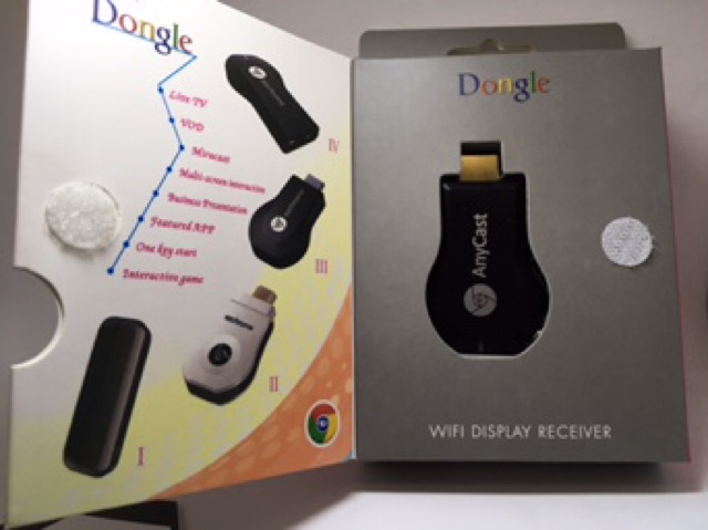 ANYCASH ANY CASH Dongle WIRELESS HDMI ANDROID WIRELESS REMOTE ANDROID IOS ANYCAST