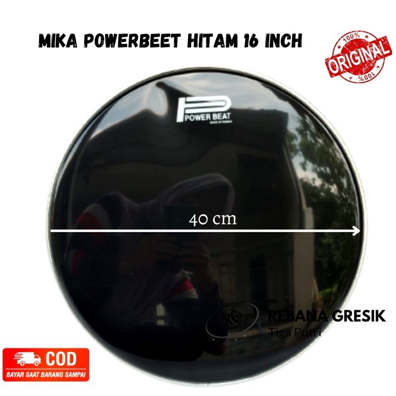 Mika bas habsi ukuran 16 in merk encore dobel head