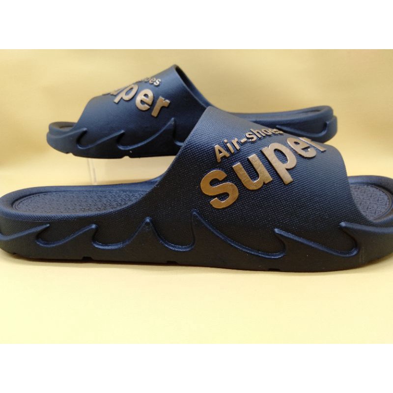 [PIKU] Sandal Pria Karet Model Supreme Sandal Slop Casual Sandal Slip-on