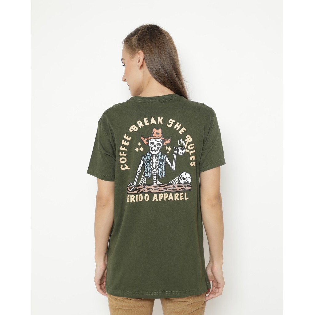 

Erigo T-Shirt The Rules Olive