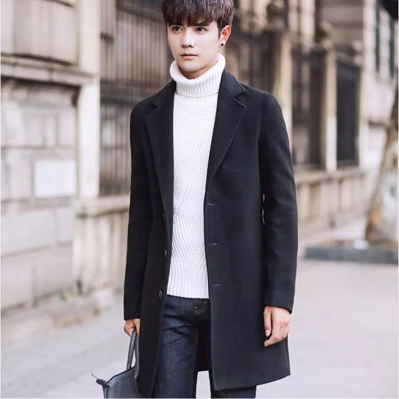 (TERMURAH) LONG COAT BLAZER KOREA /JASKET MUSIM DINGIN/MEN'S COAT JACKET