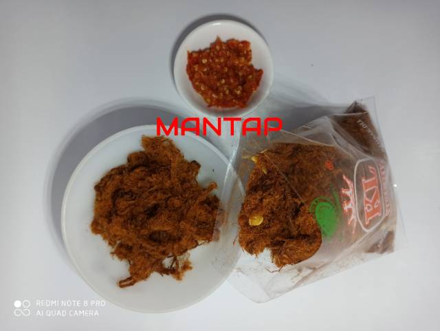 

Abon sapi kualitas nomor 1 rasa pedas serat kasar 100gr