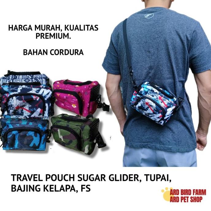 

(BISA COD) Tas Travel Sleeping Pouch Sugar Glider TERLENGKAP Kode 1135
