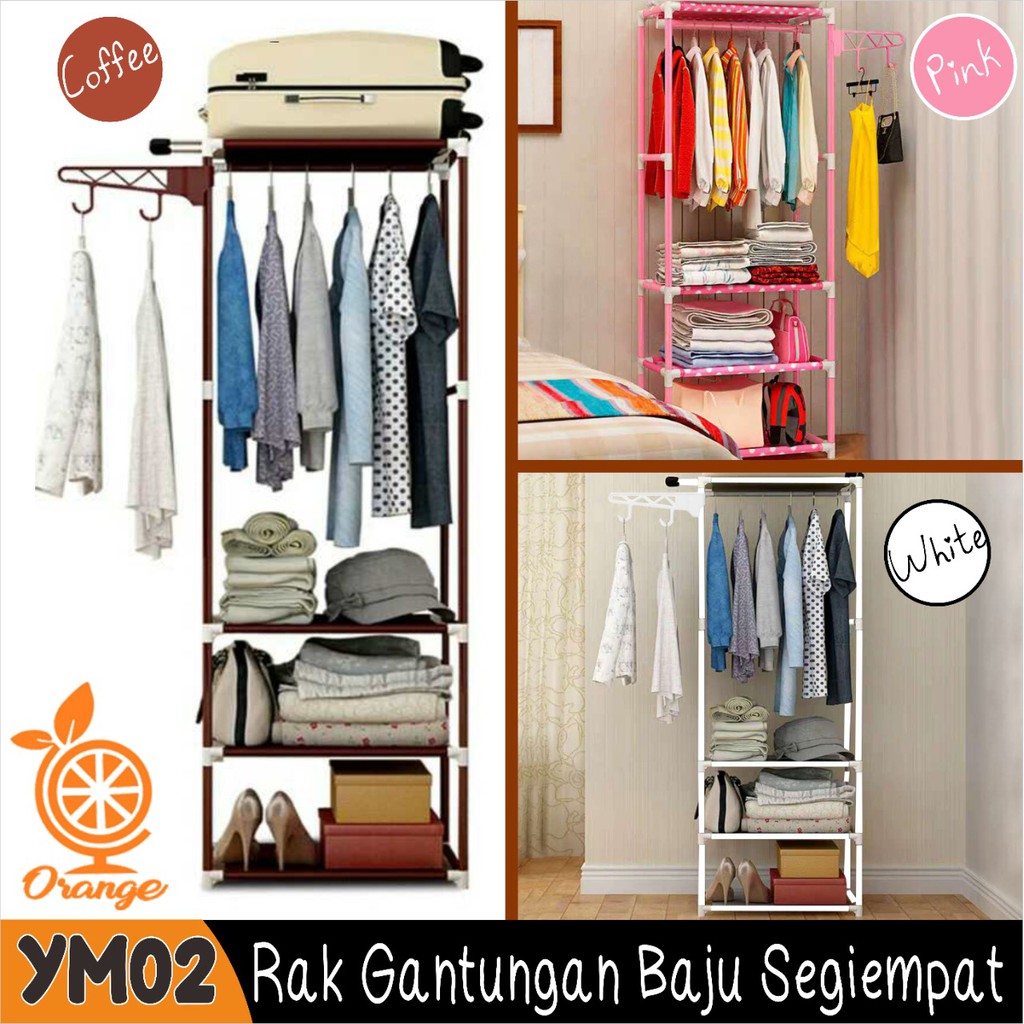 Rak Baju Rak Segitiga Rak Gantungan Baju Stand Hanger Triangle Jumbo Kokoh