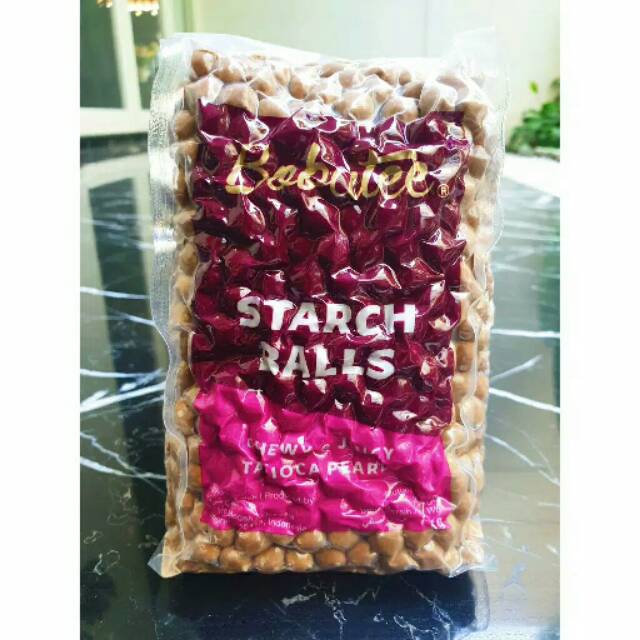 

Tapioca Pearl Bubble 300 Gram Boba Hitam