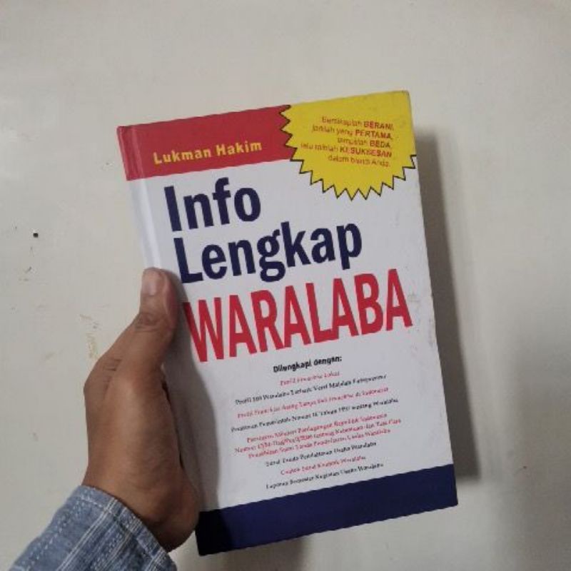 

Buku Info lengkap Waralaba HARDCOVER Original